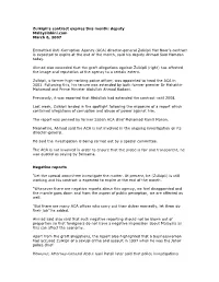 Zulkipli's Contract Expires This Month: Deputy Malaysiakini.Com March 6, 2007