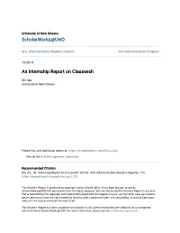 An Internship Report on Classwish