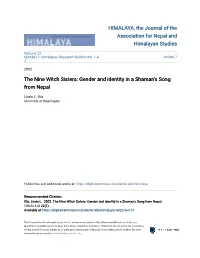 Gender and Identity in a Shaman's Song from Nepal