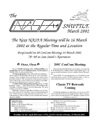 NASFA 'Shuttle'