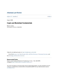 Crypto and Blockchain Fundamentals
