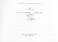In Partial Fulfillment of the Requirements