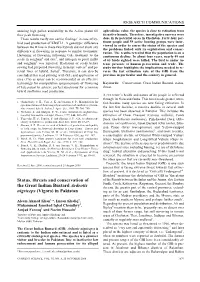 Status, Threats and Conservation of the Great