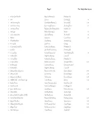 The Deity's Beer List.Xls