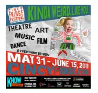 2019 Fringe Guide
