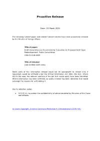 PR 2021 009 Draft Comprehensive Environmental Evaluation For