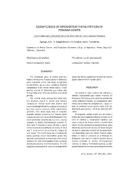Significance of Browses in the Nutrition of Tswana Goats