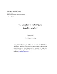 The Cessation of Suffering and Buddhist Axiology