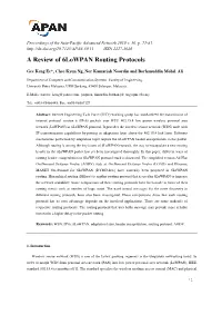 A Review of 6Lowpan Routing Protocols