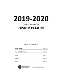 Custom Catalog
