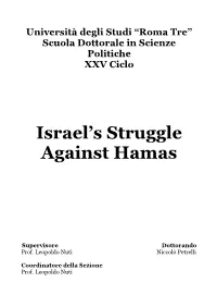 Israel's Struggle Against Hamas
