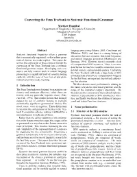 Converting the Penn Treebank to Systemic Functional Grammar