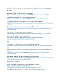 Some Clips May Be Behind a Paywall. If You Need Access to These Clips, Email Me at Menoll@Pa.Gov. Mentions Lock Haven Express