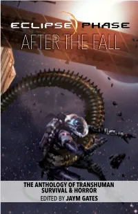 Eclipse Phase: After the Fall