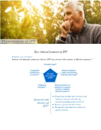 Presentation of IPF