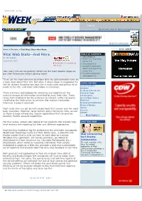 Vital Web Stats—And More