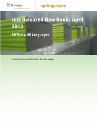 ABCD Just Released New Books April 2012