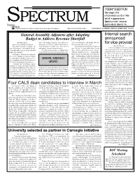 Feb. 28 Spectrum