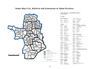 Index Map 2-21. Districts and Communes in Takeo Province (PDF