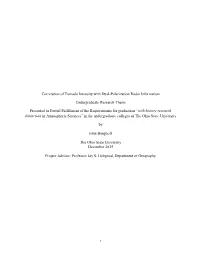 Correlation of Tornado Intensity with Dual-Polarization Radar Information