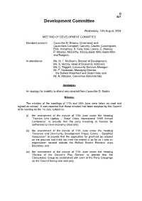 Development Committee
