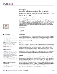 Identifying Hotspots of Cardiometabolic Outcomes Based on a Bayesian Approach: the Example of Chile