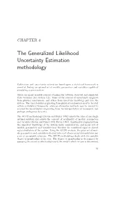 The Generalized Likelihood Uncertainty Estimation Methodology