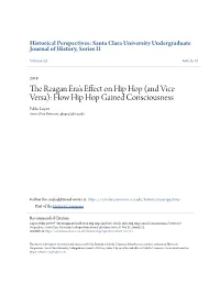 The Reagan Eraâ•Žs Effect on Hip