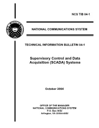 (SCADA) Systems