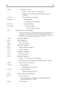 —018 Schools, Theories, Methodologies —018 1 Structural