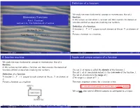 1.1 Function Definition (Slides in 4-To-1 Format)