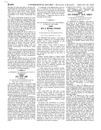 CONGRESSIONAL RECORD— Extensions Of