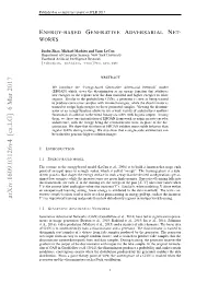 Energy-Based Generative Adversarial Network