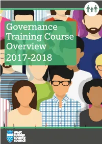 Governance Training Course Overview