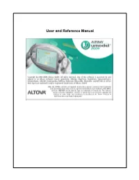 Altova Umodel 2009 User & Reference Manual