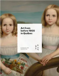 Art from Before 1900 in Québec