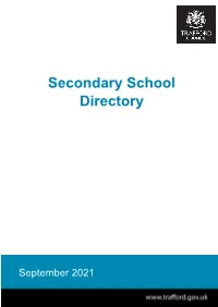 Secondary School Directory