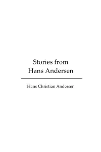 Stories from Hans Andersen