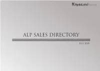 Alp Sales Directory