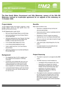 Hills M2 Upgrade Project