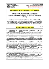 Sales List #766