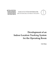 Development of an Indoor Location Tracking System for the Operating Room