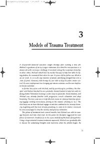 Models of Trauma Treatment