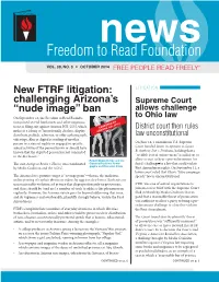 New FTRF Litigation