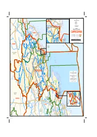 Map of the Division of Capricornia