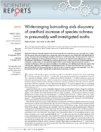 Wide-Ranging Barcoding Aids Discovery of One-Third Increase Of