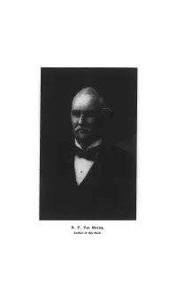 B. F. VAN METER, Author of This Book