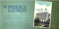 Chapter 5: the Modern Age of Electricity