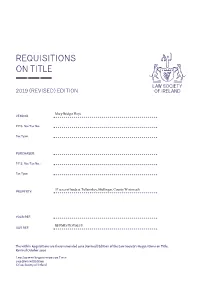 Requisitions on Title 1057484.PDF