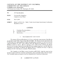 Saba Bireda Confirmation Resolution of 2019”